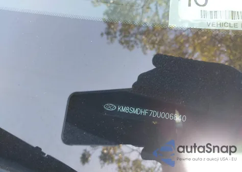 2013 Hyundai Santa Fe Gls z USA, uszkodzony, nr VIN KM8SMDHF7DU006840